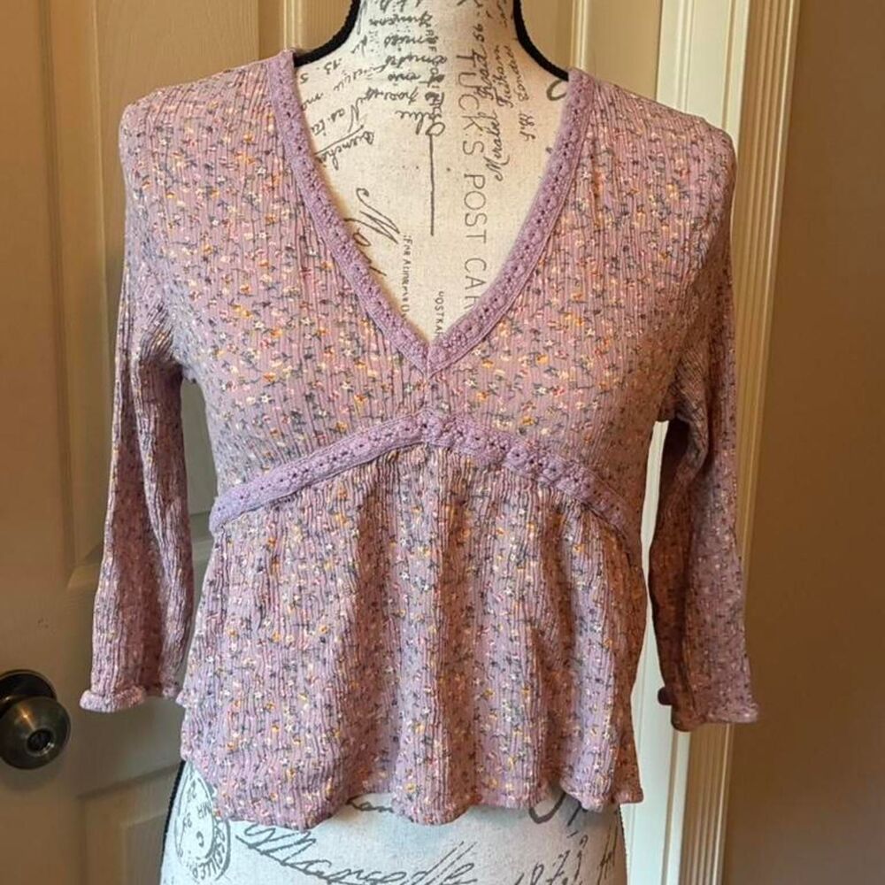 Hippie-rose Women's multi Crop-top